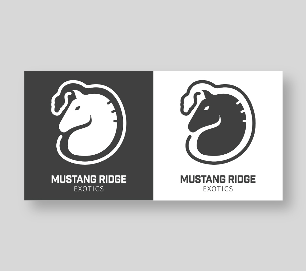 Mustang ridge logo